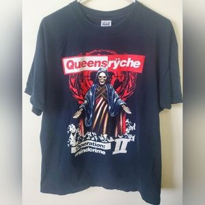 Queensryche Operation: Mindcrime 2 Band Tour 2006 Shirt XL Black